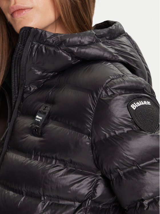 Blauer Blauer Μπουφάν μεταβατικό 25WBLDC02177 Μαύρο Regular Fit