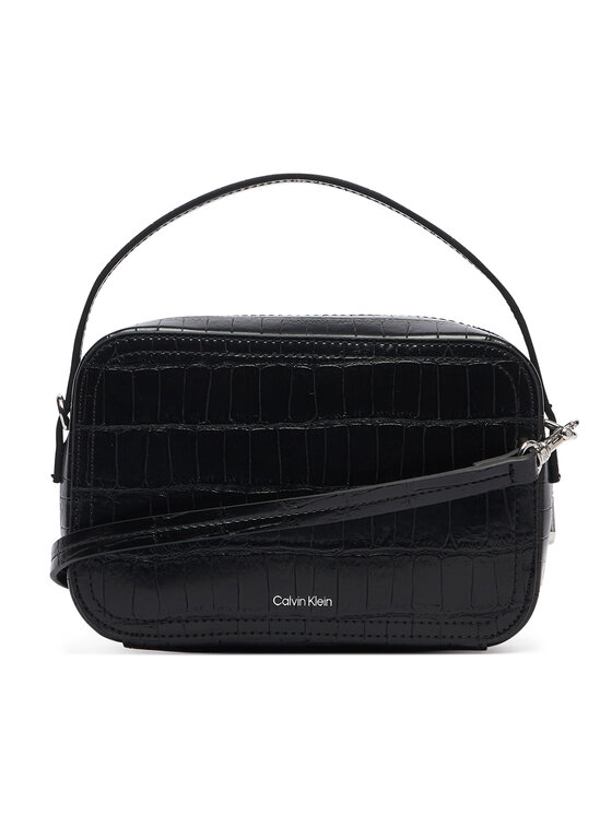 Calvin Klein Calvin Klein Rankinė Ck Croc Camera Bag LV04F3905G Juoda