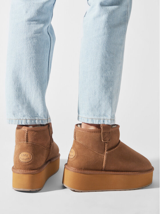 EMU Australia EMU Australia Čizme za snijeg Foy Flatform Micro W13073 Smeđa