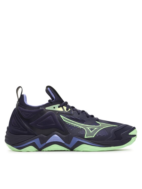 Încălțăminte pentru sporturi de interior Mizuno Wave Momentum 3 V1GA2312 Albastru