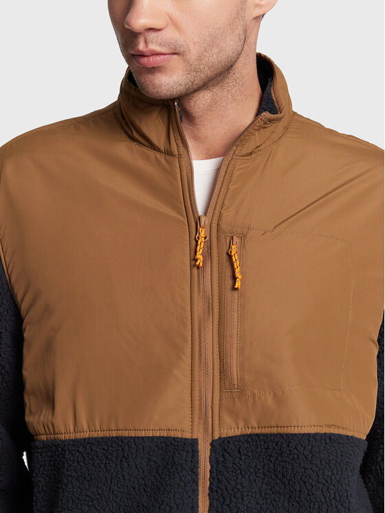 Wrangler Wrangler Giacca di transizione Fz Camp Fleece W6G2EZB08 112324307 Blu scuro Regular Fit