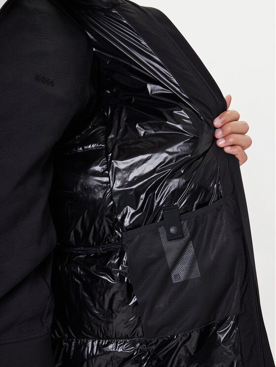 BOSS BOSS Пуховик Riplite 50543972 Чорний Regular Fit