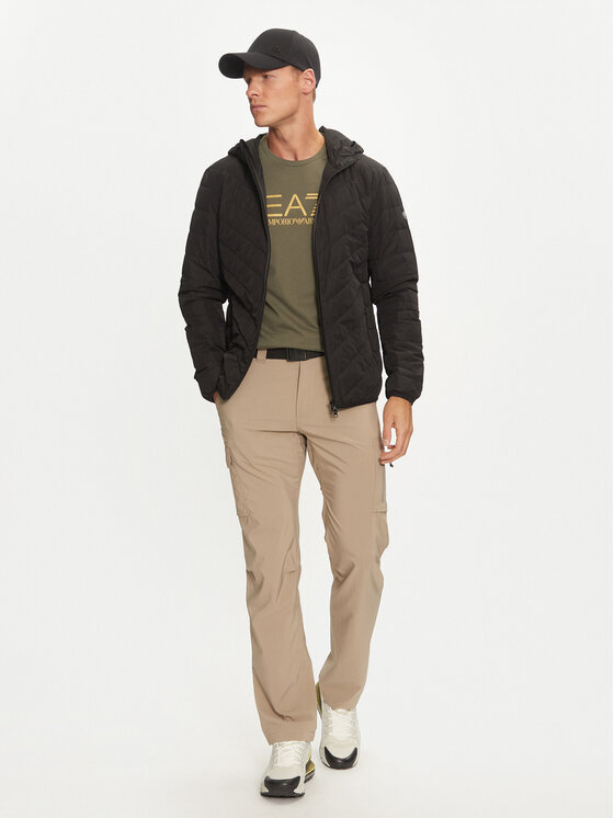 EA7 Emporio Armani EA7 Emporio Armani Puhovka 8NPB14 PNE1Z 1200 Črna Regular Fit