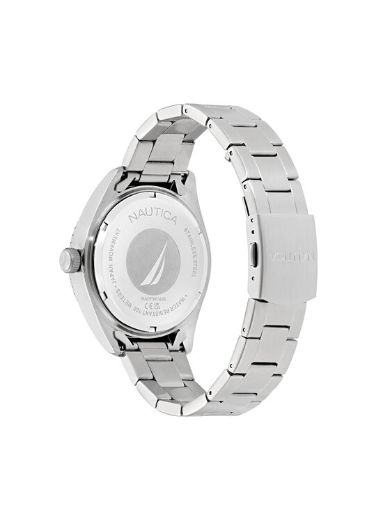 Nautica Nautica Ρολόι Finn World NAPFWF408 Ασημί