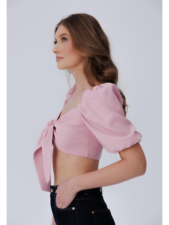 LAURELLA LAURELLA Bluzka 2SS046 Różowy Regular Fit