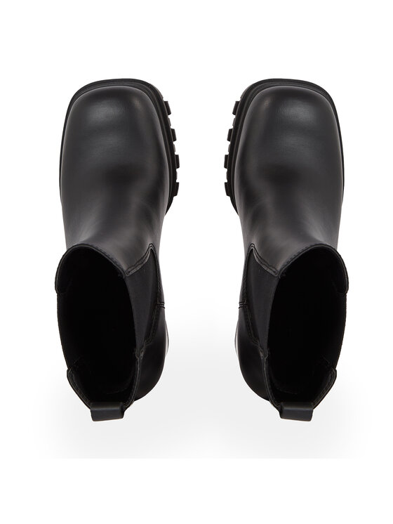 Tommy Jeans Tommy Jeans Botine Tjw High Heel Chelsea EN0EN02306 Negru