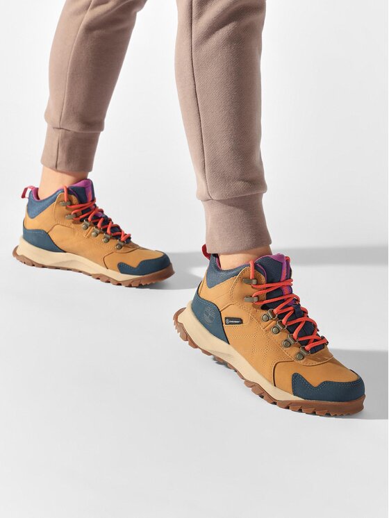 Timberland Timberland Trapery Lincoln Peak Mid Lthr WPTB0A5PHY2311 Pomarańczowy