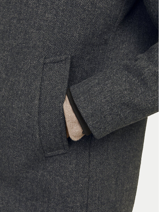 Jack&Jones Jack&Jones Вълнено палто Harrison 12258674 Сив Regular Fit
