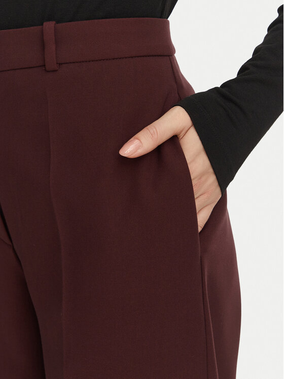HUGO HUGO Stoffhose Hambala 50569829 Dunkelrot Regular Fit