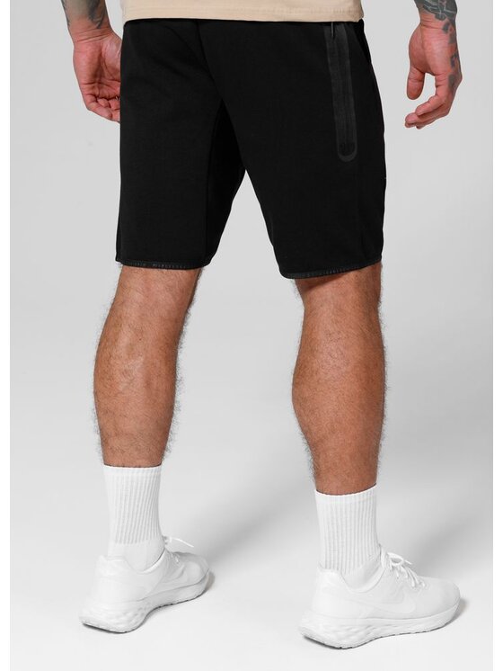PITBULL PITBULL Szorty Szorty Czarny Regular Fit
