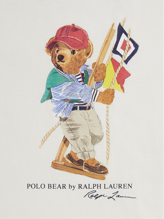 Polo Ralph Lauren Polo Ralph Lauren Póló 323A12428001 Ekru Regular Fit