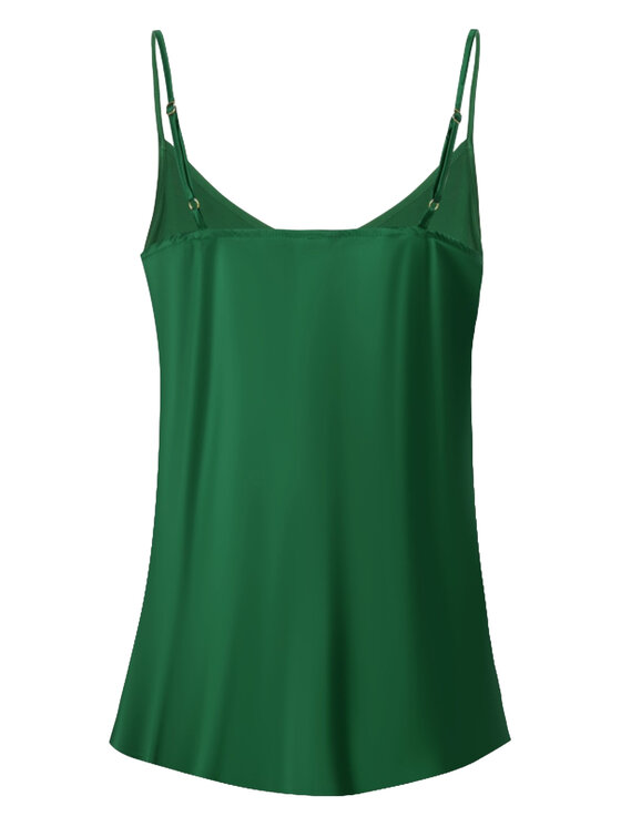 Cat&Cat Cat&Cat Top jedwabny Zielony Regular Fit
