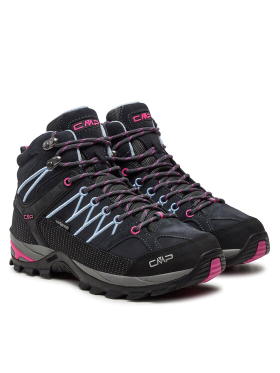 CMP CMP Trekkingi Rigel Mid Wmn Wp 3Q12946 Granatowy