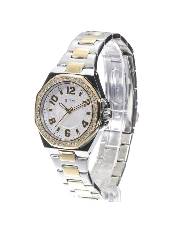 Guess Guess Hodinky GW0877L5 Stříbrná
