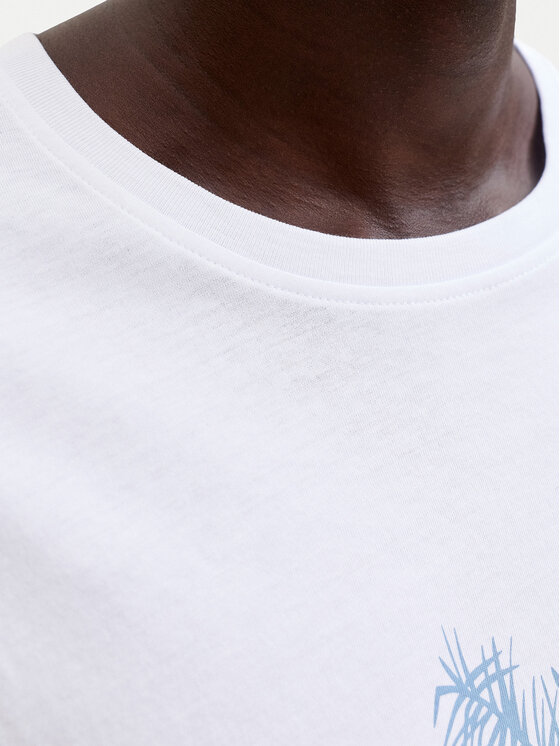 Jack & Jones Jack & Jones T-shirt Gradient Print 12288094 Bianco Regular Fit