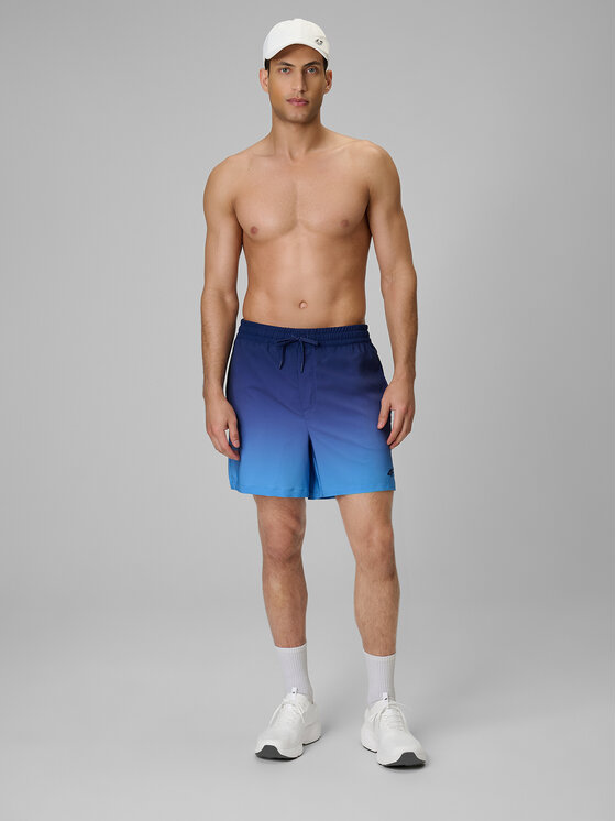 4F 4F Szorty kąpielowe SWIMWEAR Granatowy Regular Fit