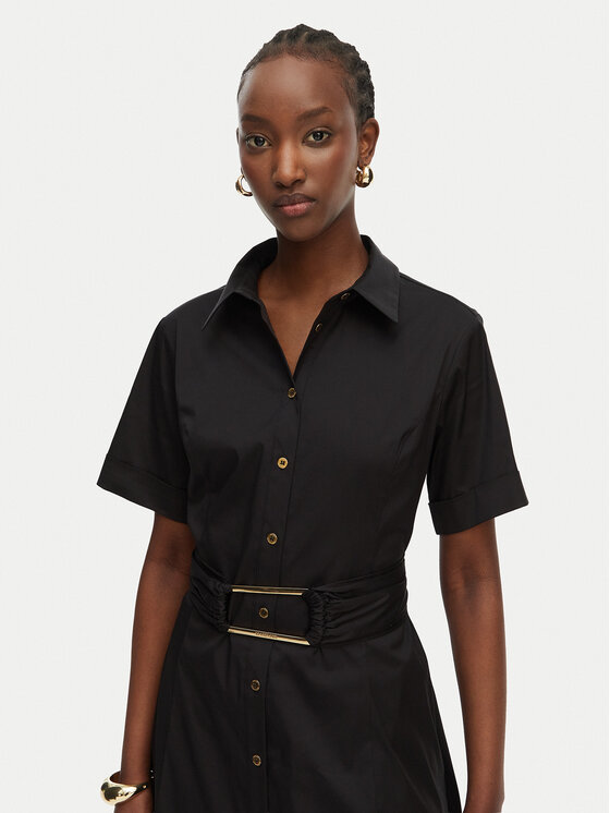 Marciano Guess Marciano Guess Vestito chemisier G6GK44 W1923 Nero Regular Fit