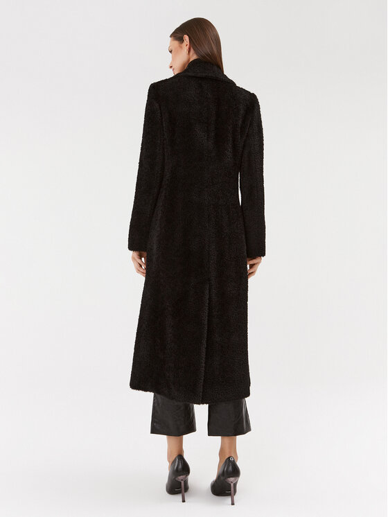 Marella Marella Pelzmantel Preside 2330161738200 Schwarz Regular Fit