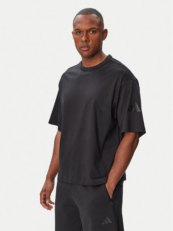 adidas Tricou Soft Lux KB8092 Negru Regular Fit