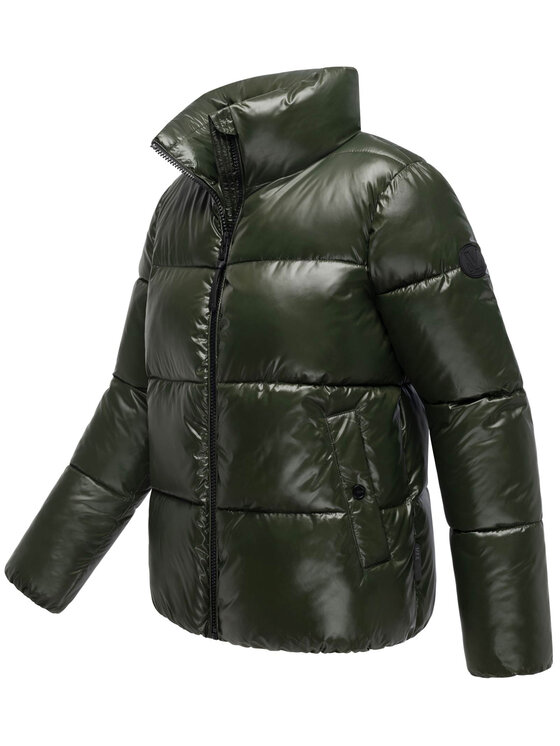 Marikoo Marikoo Kurtka zimowa Hazalee Zielony Regular Fit