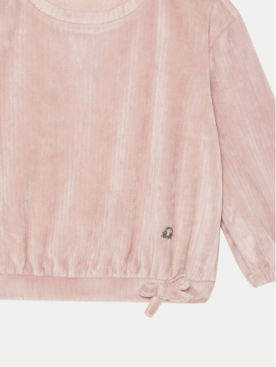 United Colors Of Benetton United Colors Of Benetton Majica dugih rukava 37JBG10GC Ružičasta Relaxed Fit