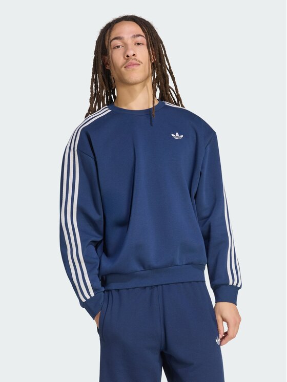 adidas adidas Longsleeve 159280 Niebieski jasny Oversize