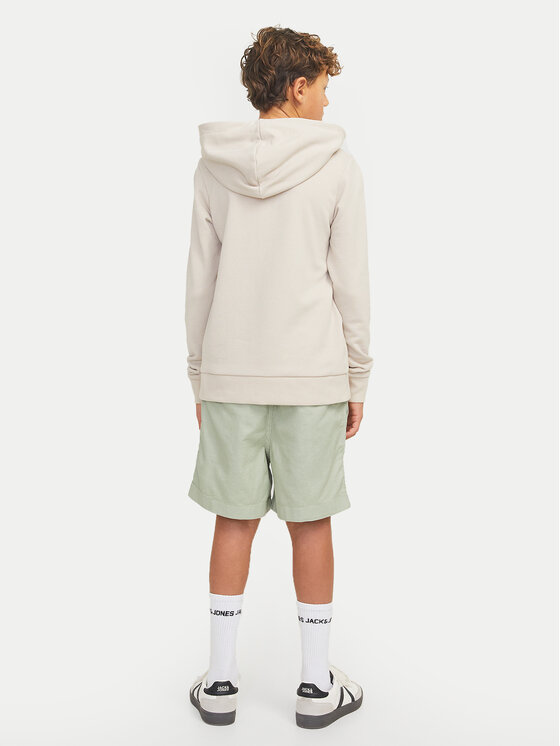 Jack & Jones Junior Jack & Jones Junior Szorty materiałowe Jaiden 12275023 Szary Loose Fit