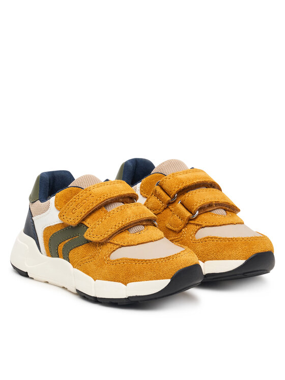 Geox Geox Sneakersy B Flexyper Mini Boy B656GC 05422 C2023 M Żółty