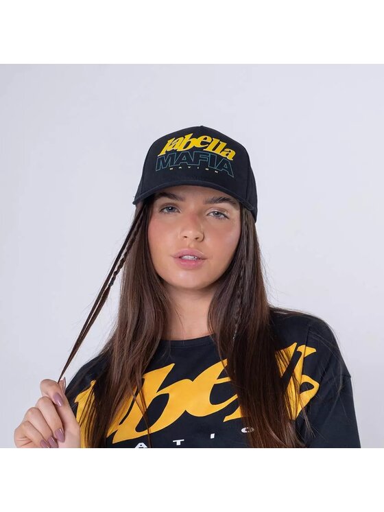 Czapka z daszkiem LaBellaMafia, Czarne, CAP