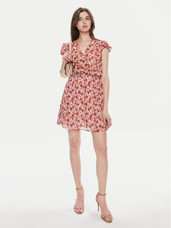 Morgan Morgan Rochie de vară 241-RINA Portocaliu Regular Fit