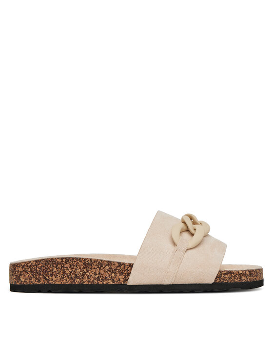 DeeZee DeeZee Pantoletten S113 Beige