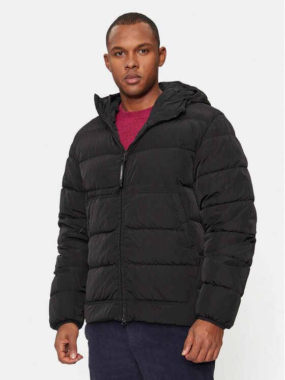 C.P. Company Vatovaná bunda 17CMOW079A005904G Čierna Regular Fit