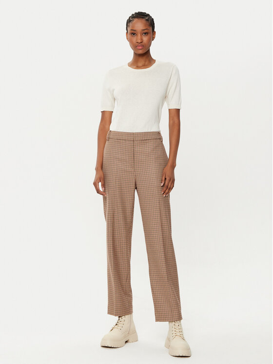 Weekend Max Mara Weekend Max Mara Maglione Zibetto 2515361041 Écru Regular Fit