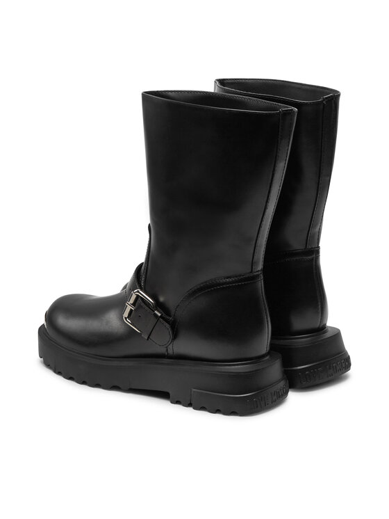LOVE MOSCHINO LOVE MOSCHINO Botki JA24134G1LIA0000 Czarny