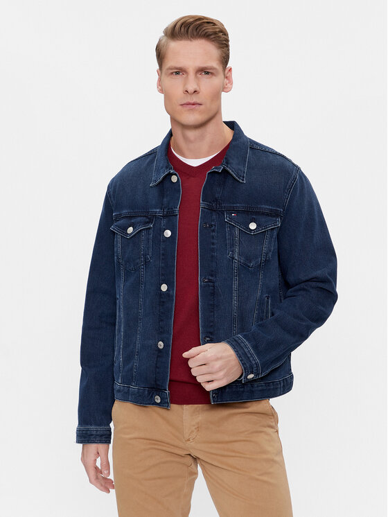 Tommy Hilfiger Дънково яке MW0MW33363 Син Regular Fit | Modivo.bg