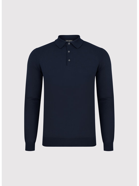 Pako Lorente Pako Lorente Sweter P26SF-2X-004 Granatowy Classic Fit