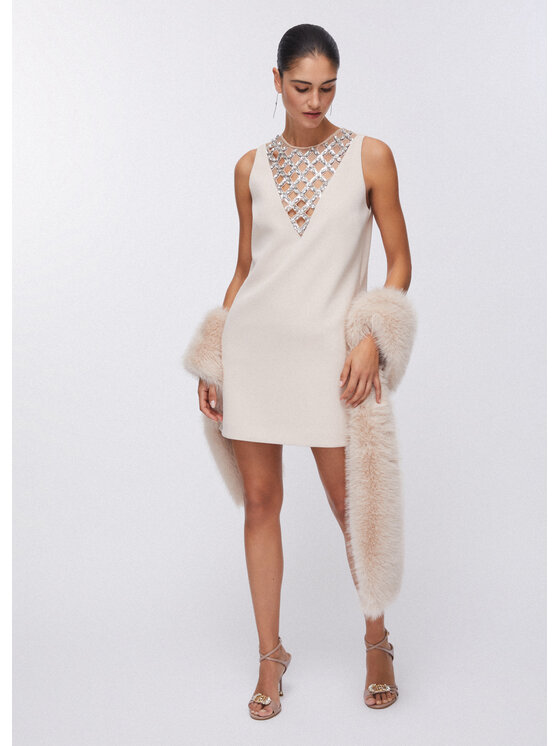 Liu Jo Liu Jo Abito da sera PA6007T2527X0753 Bianco Regular Fit