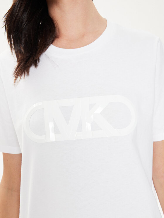 MICHAEL Michael Kors MICHAEL Michael Kors Tricou MS451EA97J Alb Regular Fit