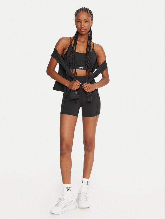 Reebok Reebok Kolesarske hlače Reebok X Ewa Chodakowska RK25314CCW Črna Slim Fit