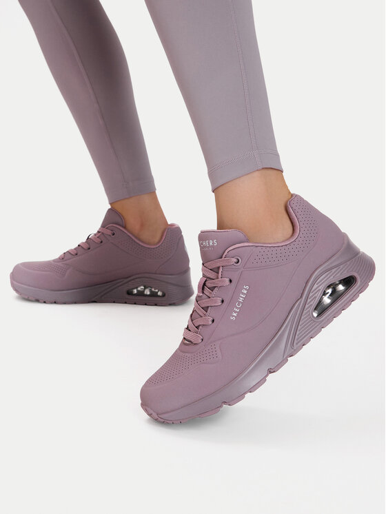 Skechers Skechers Sneakersy Uno Stand On Air 73690/DKMV Fialová