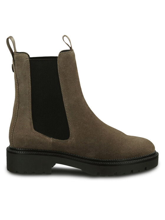 Gant Gant Kotníková obuv s elastickým prvkem 29553778 Béžová