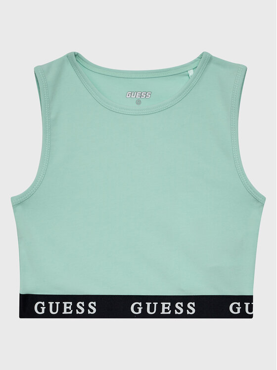 Guess Guess Top J2YI34 KABR0 Albastru Slim Fit