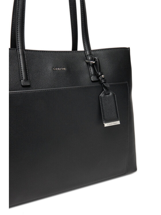 Calvin Klein Calvin Klein Τσάντα Ck Must Medium Shopper_Caviar K60K613086 Μαύρο