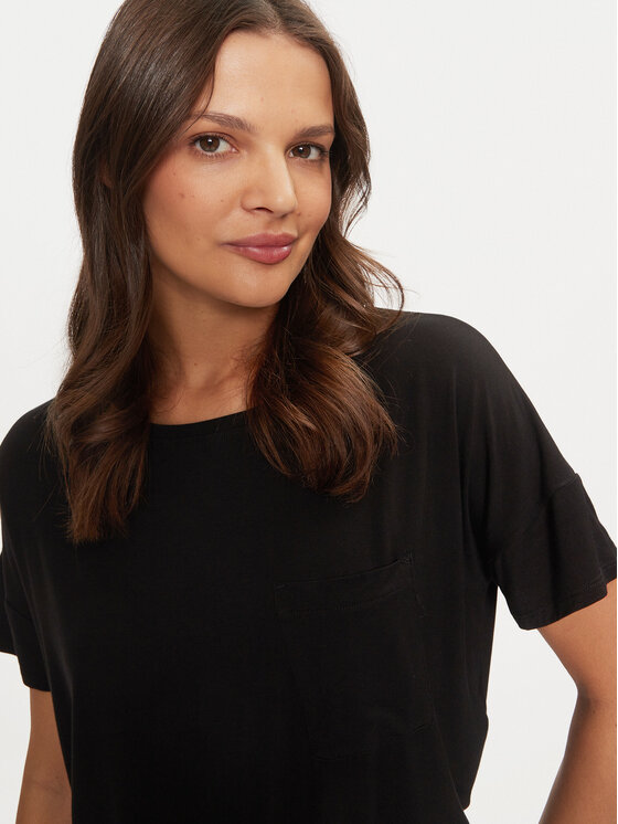 Hunkemöller Hunkemöller Pidžama 206603 Crna Regular Fit