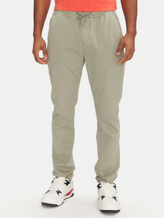 Tommy Jeans Tommy Jeans Joggers kalhoty Austin DM0DM20283 Zelená Slim Fit