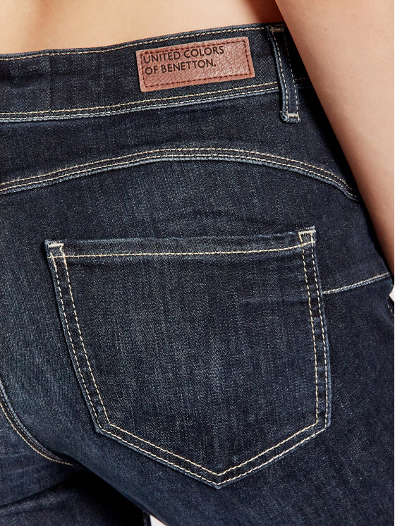 United Colors Of Benetton United Colors Of Benetton Traperice 4NF1574K5 Tamnoplava Skinny Fit