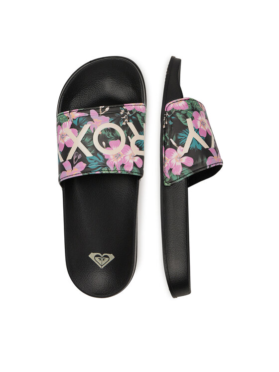 Roxy Roxy Klapki 865966 Czarny