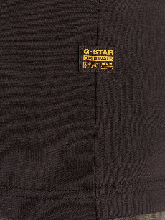 G-Star Raw G-Star Raw Tričko Originals D25969-C506 1214 Čierna Regular Fit