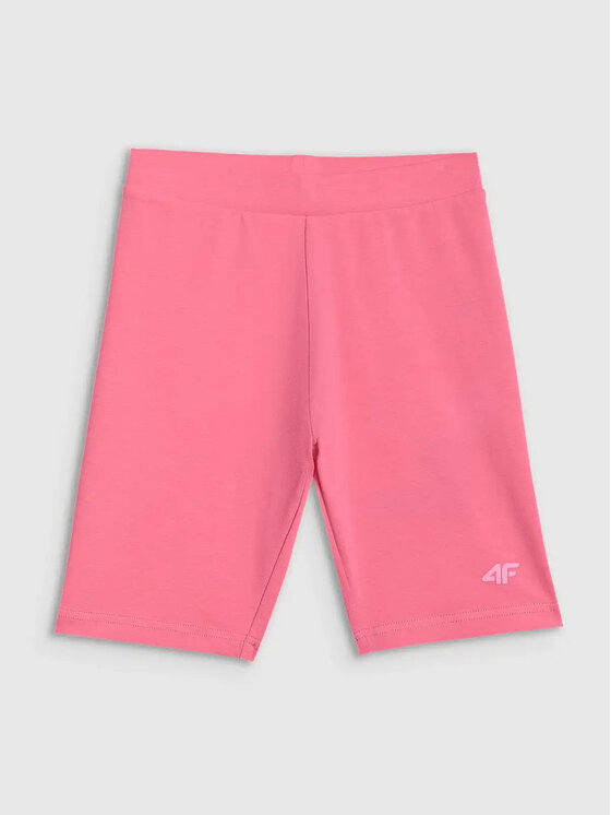 4F 4F Legginsy 4FJWSS26TSTIF028 Różowy