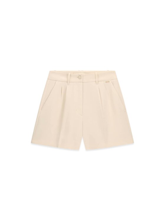 Guess Guess Szorty materiałowe 183631 Żółty jasny Short Fit